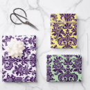 Buscar amarillo y blanco papel de regalo Elegante