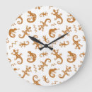 Buscar camaleón relojes de pared Ilustracion