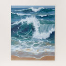 Buscar pintura de la tormenta puzzles Acuarela