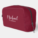 Buscar rojo bolsas cosmetica Para él