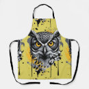 Buscar búho delantales Owl