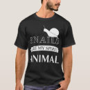 Buscar escargot camisetas Molusco