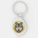 Buscar lobo llaveros Salvaje