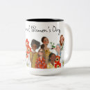 Buscar día para mujer internacional tazas Multicultural