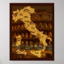 Buscar mapa de italia posters Cosecha
