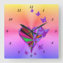 Buscar butterfly relojes de pared Retro