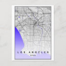 Buscar mapa de los ángeles postales Moderno