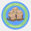 Buscar búho pegatinas Cualquier niño