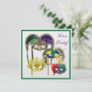 Buscar máscara azul de la mascarada invitaciones Purpurina