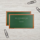 Buscar académico tarjetas de visita Instructor