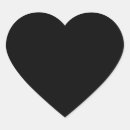 Buscar corazón negro pegatinas Para todos