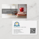 Buscar escolares tarjetas de visita Educación