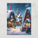 Buscar pueblo nevado postales Aldea de navidades