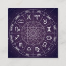 Buscar muestra la astrología de tarjetas de visita Astrólogo