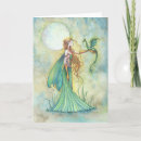 Buscar hada verde tarjetas Fantasía