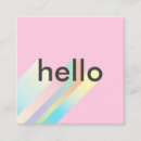 Buscar sans serif tarjetas de visita Minimalista