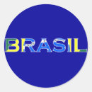 Buscar el brasil pegatinas Amarillo