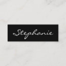 Buscar damas tarjetas de visita Blanco