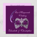 Buscar máscara púrpura invitaciones Para todos