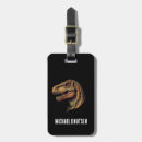 Buscar dino etiquetas para maletas T rex