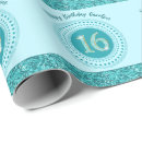 Buscar teal papel de regalo Para ella