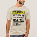 Buscar amante del tren camisetas Cumpleaños
