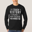 Buscar historiador camisetas Para