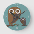 Buscar búhos relojes de pared Lindo