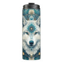 Buscar lobo blanco Artístico