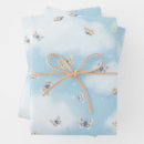 Buscar azul cielo de papel de regalo Ducha de bebé