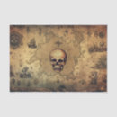 Buscar pirata papel de seda Calavera