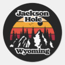 Buscar jackson hole pegatinas Vintage