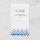 Buscar chevron tarjetas de visita Zigzag