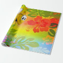 Buscar manosee las abejas papel de regalo Flores