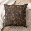 Buscar arrugado cojines Marrón