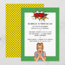 Buscar pop art invitaciones Retro