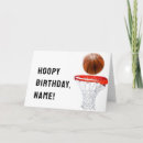 Buscar baloncesto divertido tarjetas Para él