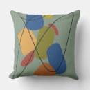 Buscar azul y mostaza cojines Moderna