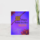 Buscar festival hindú tarjetas Raksha bandhan