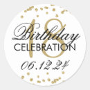 Buscar 18 cumpleaños pegatinas Elegante