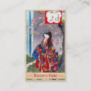 Buscar geisha tarjetas de visita Vintage