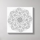 Buscar redondo lienzos Mandala