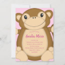 Buscar del mono invitaciones de cumpleaños 5 º ducha