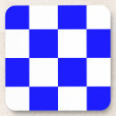 Buscar a cuadros posavasos Azul