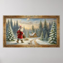 Buscar noel posters Papá noel vintage