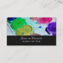 Buscar multicolor tarjetas de visita Artístico