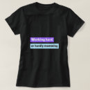 Buscar duro camisetas Para ella