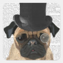 Buscar pug pegatinas Puño