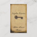 Buscar llave maestra tarjetas de visita Antigüedad