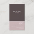 Buscar topo tarjetas de visita Rosa